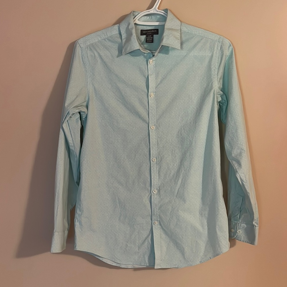 Long-sleeved boys dress shirt